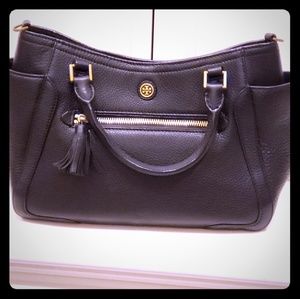 Tory Burch black leather purse
